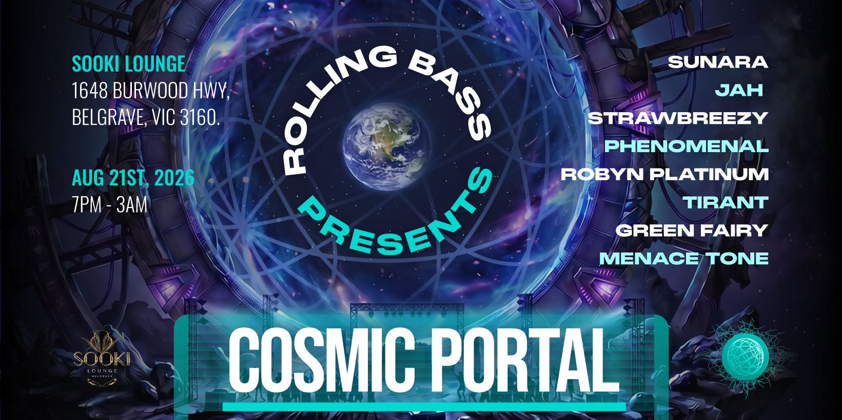 ROLLING BASE PRESENTS COSMIC PORTAL