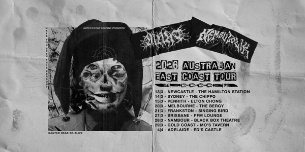 Munt x Nembutolik 2026 Australian East Coast Tour image