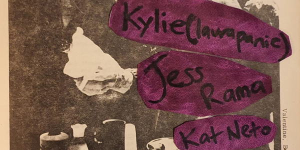 Kylie (LauraPanic) + Jess Rama + Kat Neto live at The Hamilton Station Hotel - Concert poster