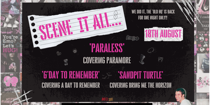 SCENE IT ALL: Paramore, BMTH & ADTR Cover Bands