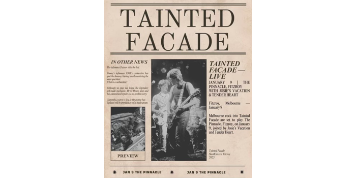Tainted Facade live at The Fitzroy Pinnacle
