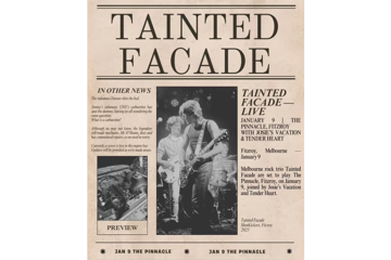 Tainted Facade live at The Fitzroy Pinnacle