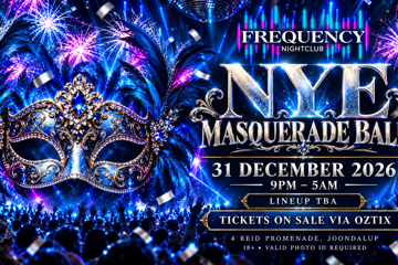 NYE MASQUERADE BALL 2026 @ Joondalup