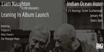 Liam Naughton and the Educators 'Leaning In' Album Launch