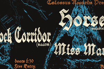 Horse (Mulubinba), Shock Corridor (Naarm), Miss Mardy