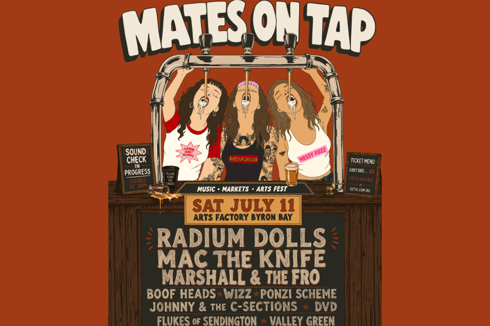 MATES ON TAP - BYRON BAY