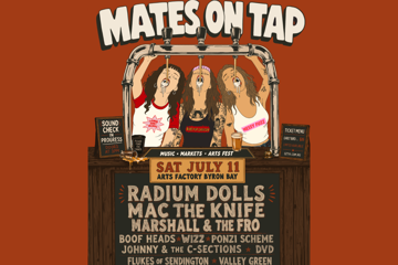 MATES ON TAP - BYRON BAY