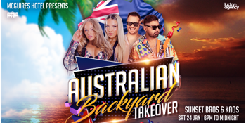 SUNSET BROS & KAOS - Australian Backyard Takeover