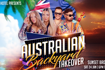 SUNSET BROS & KAOS - Australian Backyard Takeover