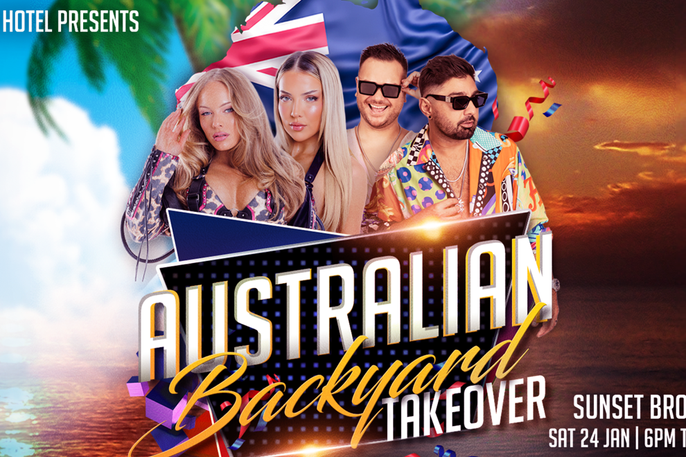 SUNSET BROS & KAOS - Australian Backyard Takeover