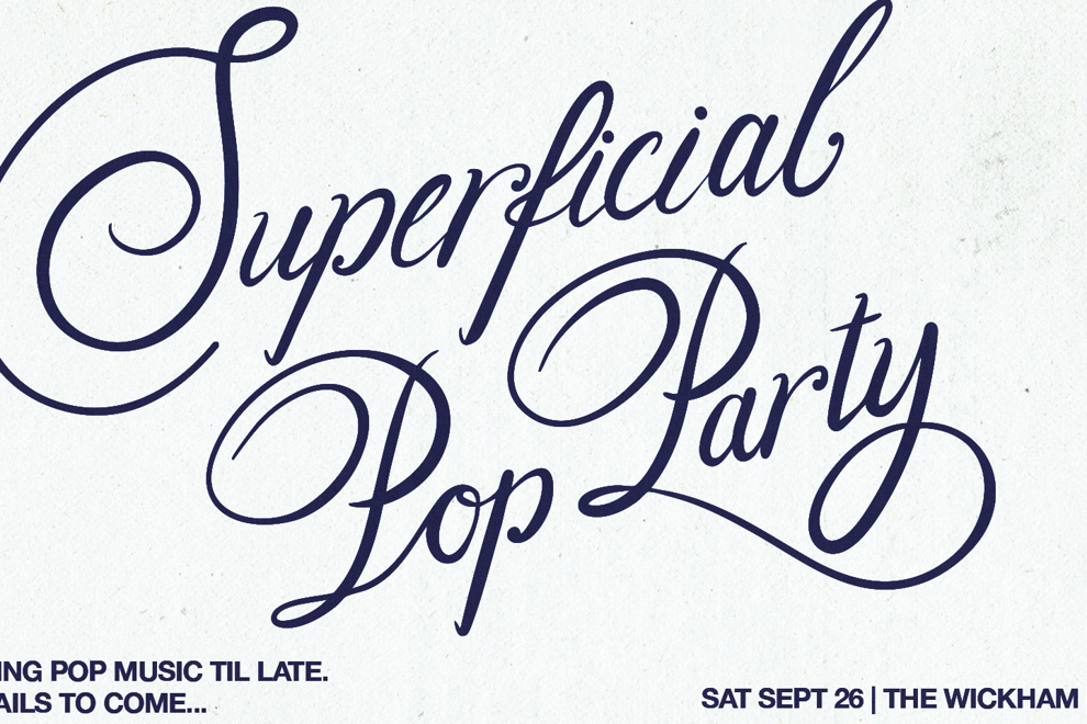 Superficial: Pop Party - Brisbane