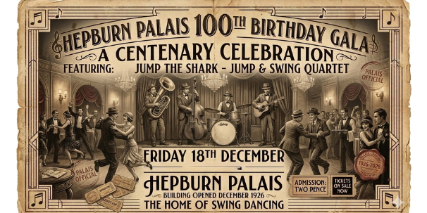 Hepburn Palais' 100th Birthday: Swing, Jazz & Jump Dance Party