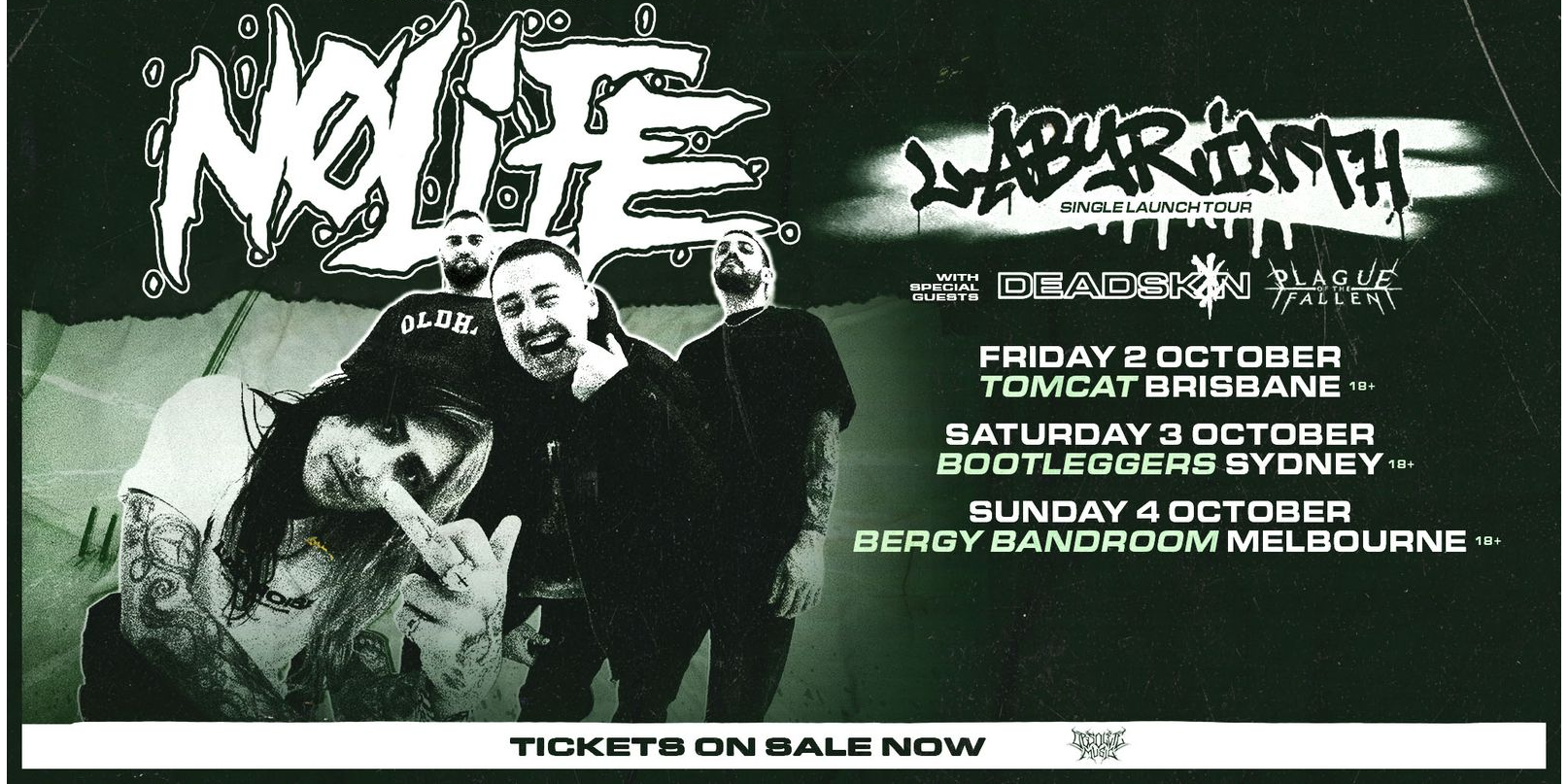 No Life - Labyrinth East Coast Tour