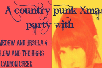 A country punk Xmas party