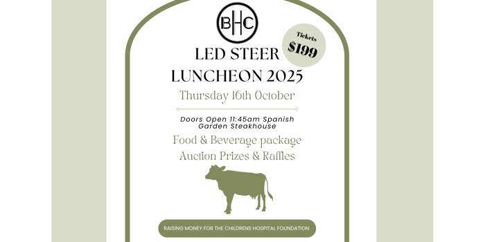 Led Steer Annual Luncheon