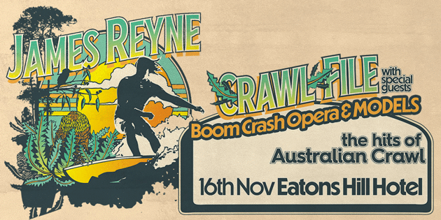 James Reyne ‘Crawl File’ Tour 2024 Tickets at Eatons Hill Hotel - Grand ...