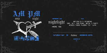 am//pm emo night // sydney may 30th