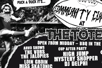 COMMUNITY CUP DAY + OFFICIAL AFTER PARTY @ THE TOTE