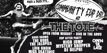 COMMUNITY CUP DAY + OFFICIAL AFTER PARTY @ THE TOTE