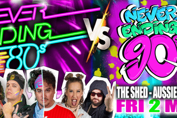 Never Ending 80s Presents: 80s v 90s - The Battle of The Decades