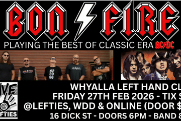 Bon Fire at Whyalla Left Hand Club