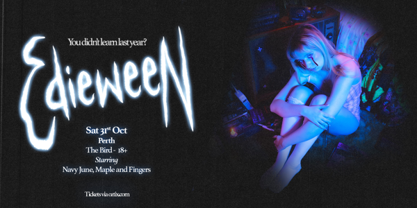 EDIEWEEN live at The Bird - Concert poster