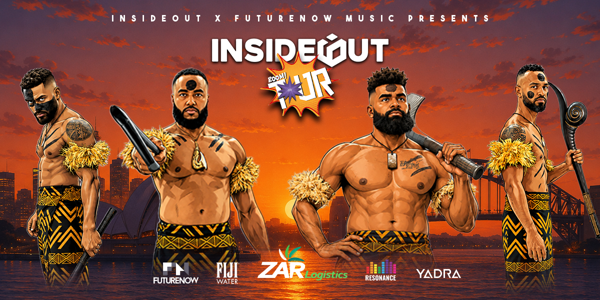 INSIDEOUT - Perth live at Amplifier Bar - Concert poster