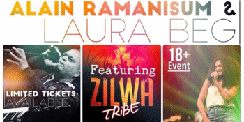 ALAIN RAMANISUM & LAURA BEG AUSTRALIAN TOUR 2018