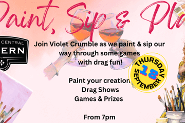 Drag Queen Bingo Presents Our Paint, Sip & Play at Aspley Central Tavern
