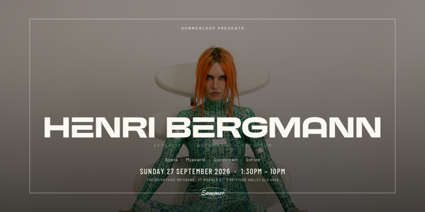 HENRI BERGMANN live at The Brightside (Outdoors) - Concert poster