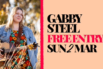 Gabby Steel | Free entry!