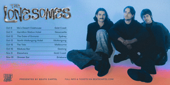 THE LONESOMES 'Locket' East Coast Tour: Gold Coast