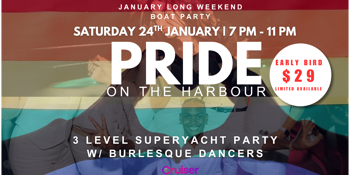 Pride on the harbour | Summer Party Edition