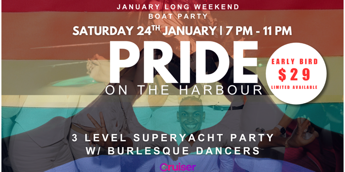 Pride on the harbour | Summer Party Edition