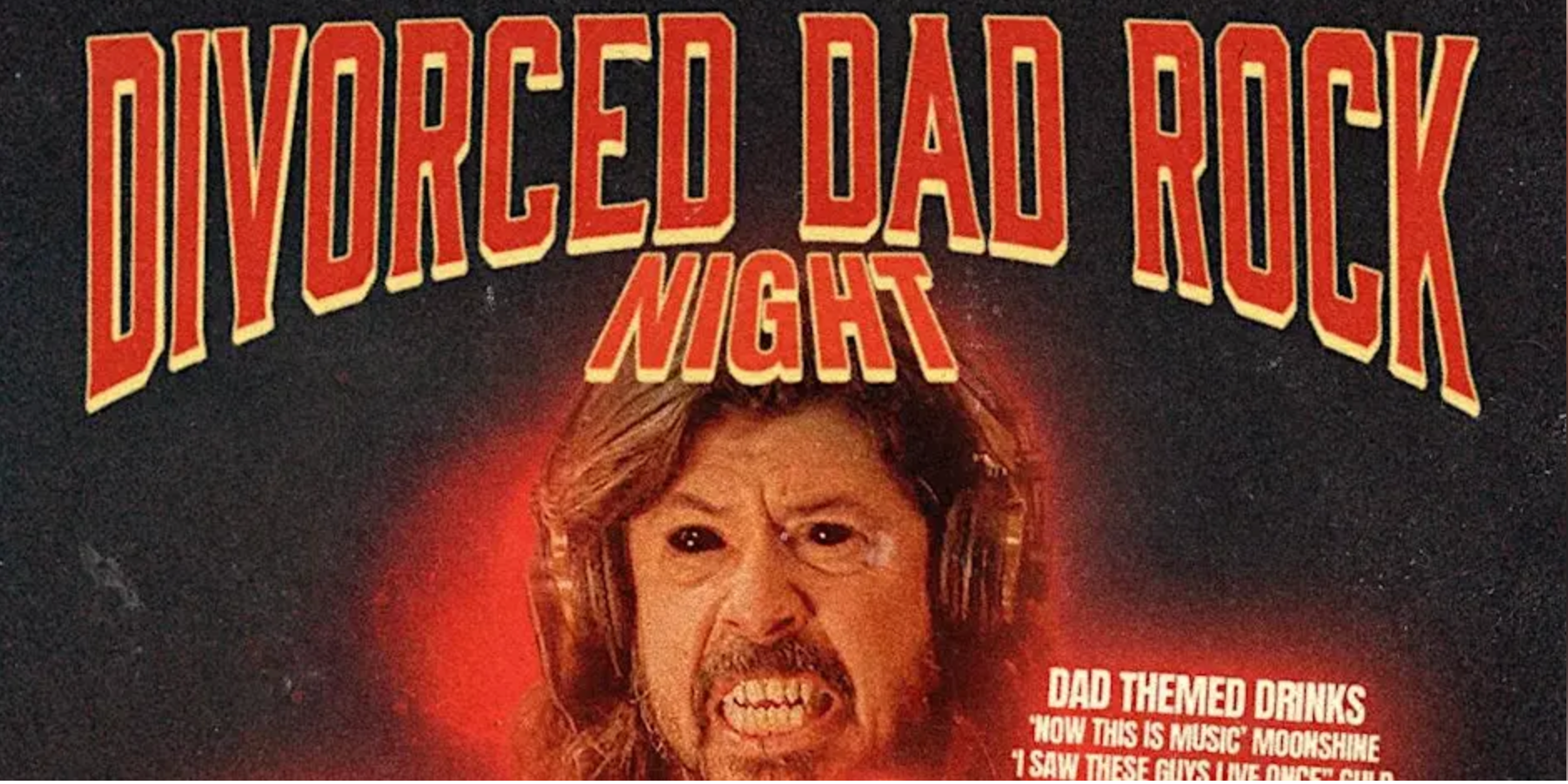 DIVORCED DAD ROCK NIGHT BRISBANE