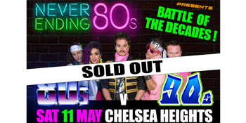 Never Ending 80's - Battle of the Decades 80's vs 90's