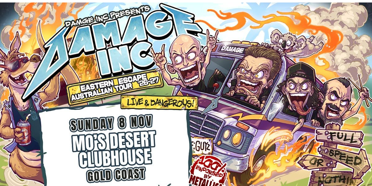 Damage Inc - Live at Mo's Desert Clubhouse (ALL AGES)