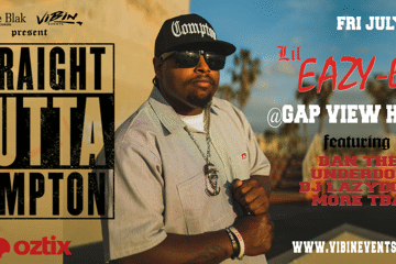 Straight Outta Compton with Lil Eazy E- Alice Springs