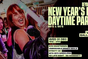 NEW YEAR'S EVE DAY TIME CLUBBING