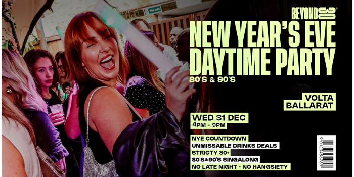 NEW YEAR'S EVE DAY TIME CLUBBING