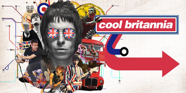 Cool Britannia - Come To Townsville live at The Warehouse Bandroom - Concert poster