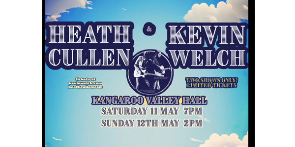 Event image for Heath Cullen • Kevin Welch