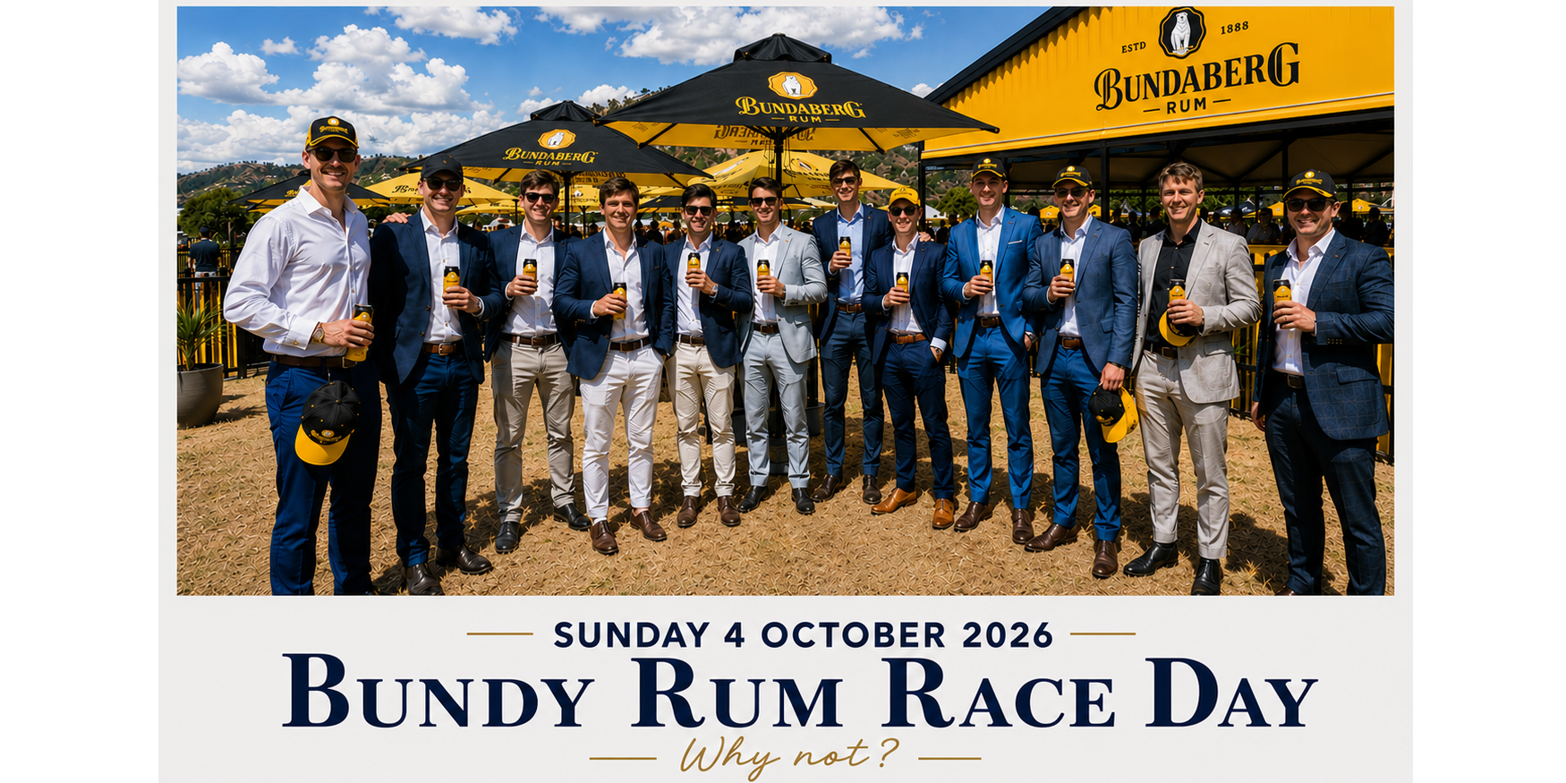 Bundy Rum Race Day 2026 at Cluden Park
