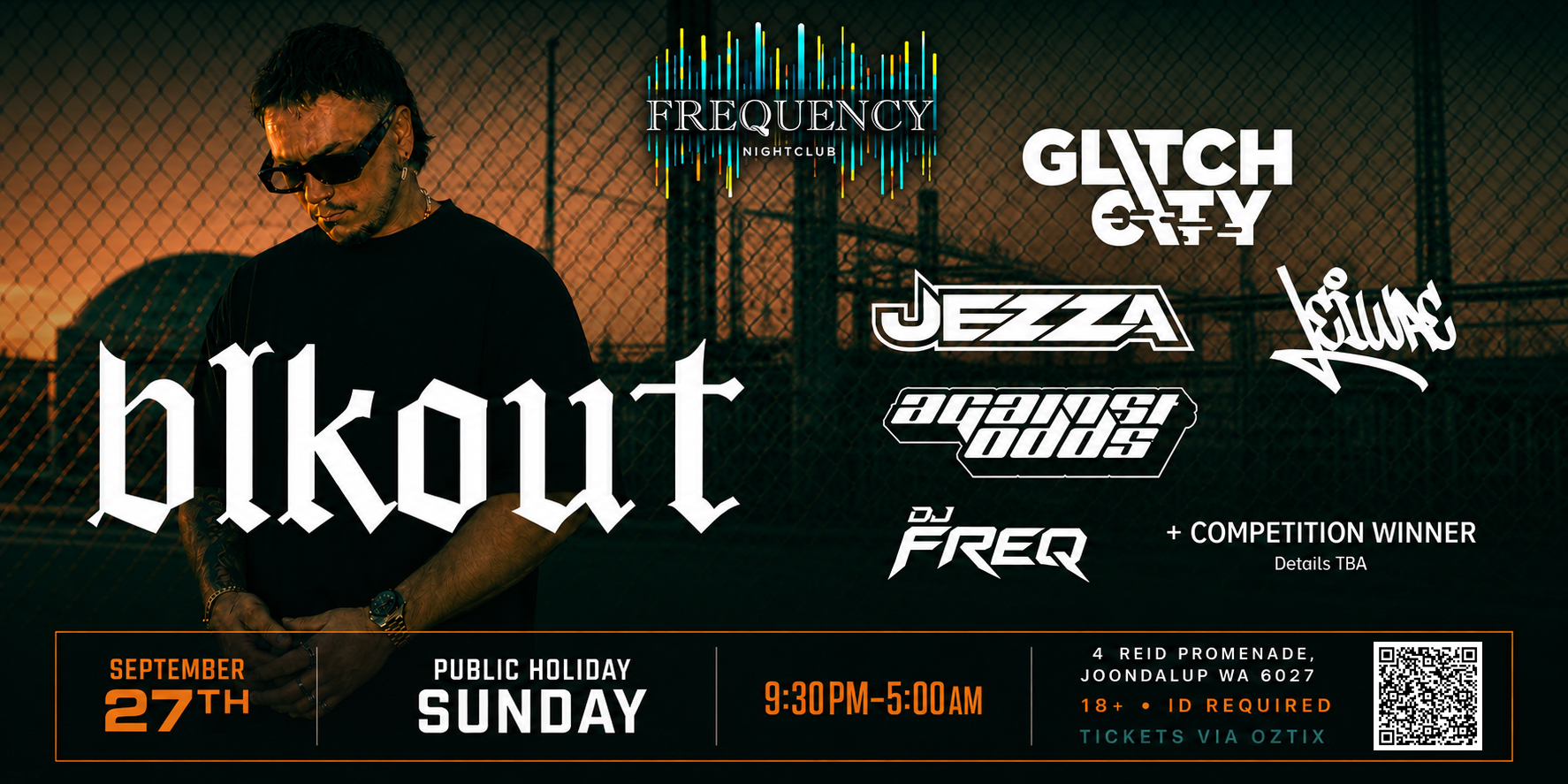 BLKOUT - D&B PUBLIC HOLIDAY SUNDAY FT GLITCH CITY, JEZZA, AGAINST ODDS + MORE
