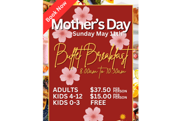 Mother's Day Buffet Breakfast