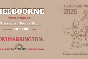Tom Harrington - Melbourne (debut album launch)