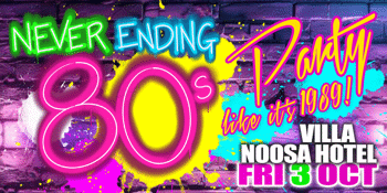 NEVER ENDING 80'S - PARTY LIKE ITS 1989