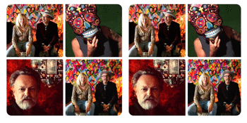 ROB SNARSKI (Blackeyed Susans) & LINDY MORRISON (Go-Betweens) with Graham Lee (The Triffids) & Shane O’Mara