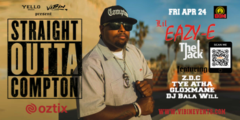 Straight Outta Compton with Lil Eazy E 2026- Cairns