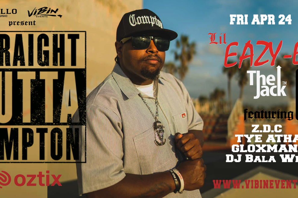 Straight Outta Compton with Lil Eazy E 2026- Cairns